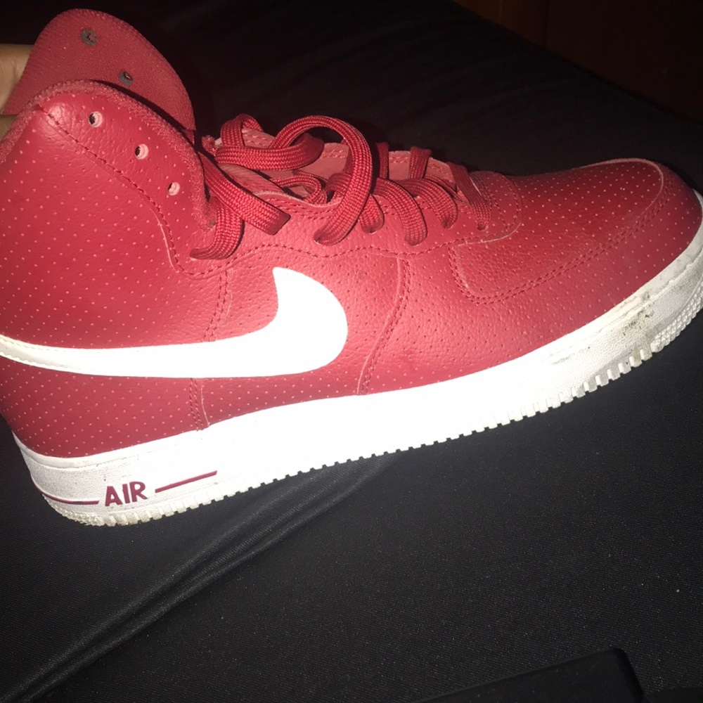 air force high tops red